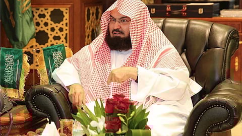 الرئيس العام لشؤون المسجد الحرام والمسجد النبوي الشيخ الدكتور عبدالرحمن بن عبدالعزيز السديس