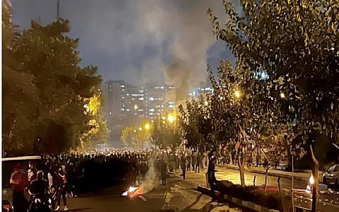 المظاهرات في إيران