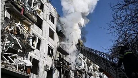 آثار الحرب في أوكرانيا (أرشيفية)