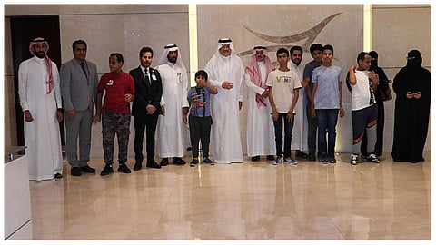 سفير المملكة لدى مصر يودع الطلبة المبتعثين من ذوي الإعاقة