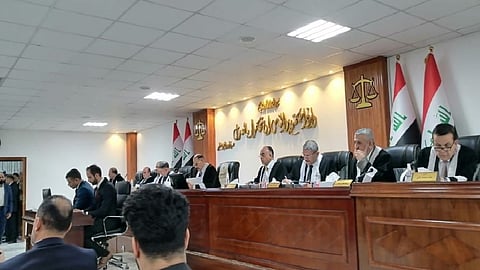 جلسة النظر في حل مجلس النواب العراقي