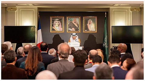 سفارة المملكة لدى فرنسا تحتفل باليوم الوطني