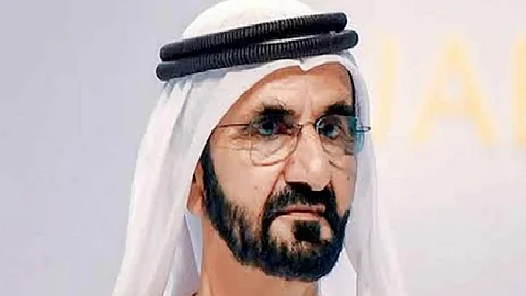 الشيخ محمد بن راشد آل مكتوم نائب رئيس الدولة رئيس مجلس الوزراء حاكم دبي