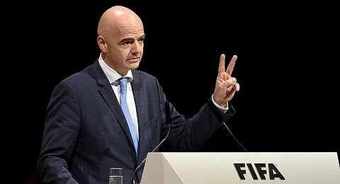 جياني إنفانتينو رئيس الاتحاد الدولي لكرة القدم