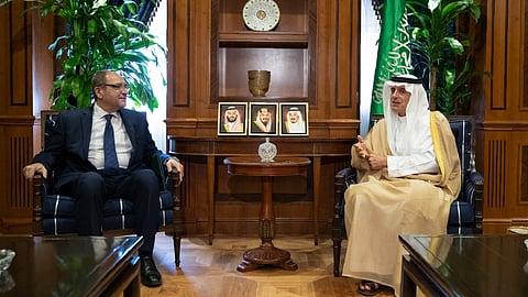 الجبير يستقبل سفير مصر لدى المملكة