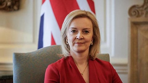 رئيسة وزراء الحكومة البريطانية، ليز تراس