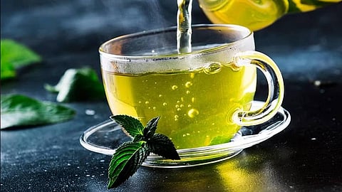 الشاي الأخضر