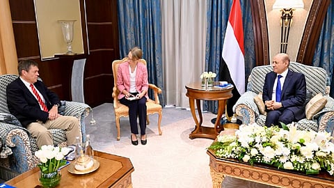 العليمي يلتقي سفير جمهورية ألمانيا