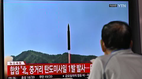 صاروخ كوريا الشمالية