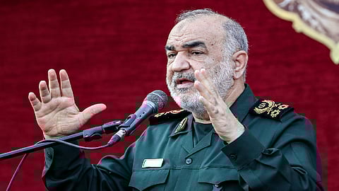 قائد الحرس الثوري الإيراني حسين سلامي