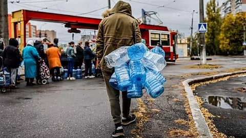 الأوكرانيين دون مياه