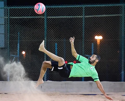 المنتخب السعودي الأول لكرة القدم الشاطئية
