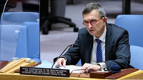 المبعوث الأممي للسودان فولكر بيرتس