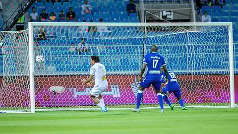 من مباراة الهلال والتعاون