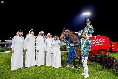 جانب من فعاليات السباق