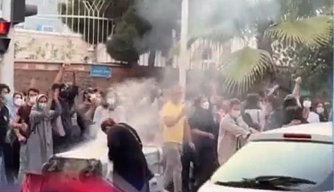 المظاهرات الإيرانية