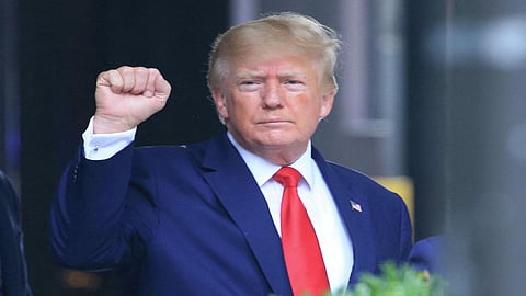 الرئيس الأمريكي السابق دونالد ترامب