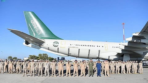 للمشاركة بتمرين «عين الصقر3».. اكتمال وصول القوات الجوية إلى اليونان (صور)