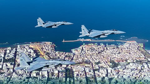 تمرين عين الصقر 3 باليونان