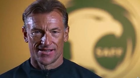 هيرفي رينارد، المدير الفني لمنتخب السعودية