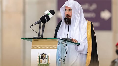 السديس يعلن جاهزية الحرمين الشريفين لاستقبال المصلين لأداء صلاة الاستسقاء غدًا