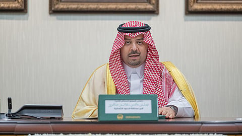 أمير الحدود الشمالية يضع حجر الأساس لمشروع بوليفارد رفحاء