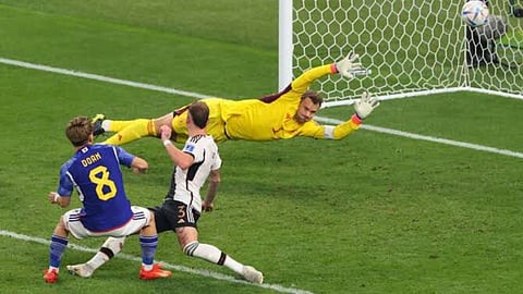 ماتش اليابان و ألمانيا