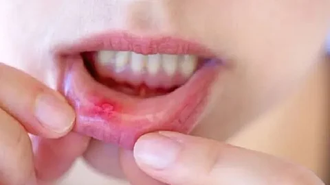 أعراض إصابة الأغشية المخاطية للفم