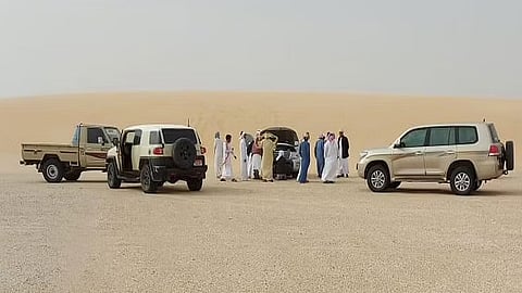 العثور على مفقود الرياض بصحة جيدة