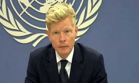 المبعوث الأممي لليمن هانس غروندبرغ