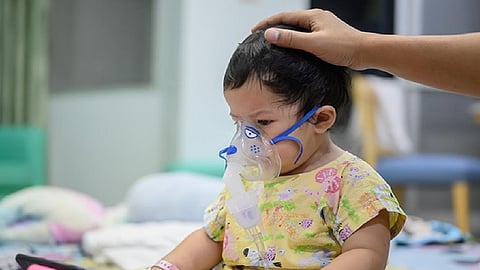 إصابة الأطفال بالفيروس المخلوي التنفسي
