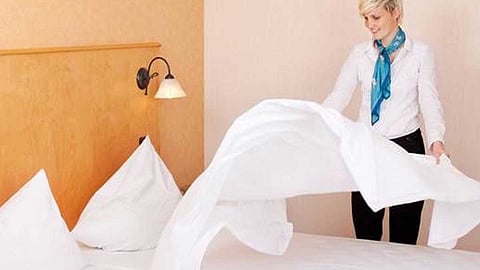 ملاءة السرير