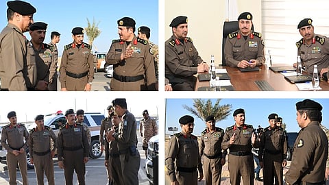 مدير الأمن العام يتفقّد منفذ سلوى الحدودي