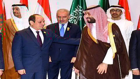 ولي العهد يبعث برقية شكر للرئيس السيسي