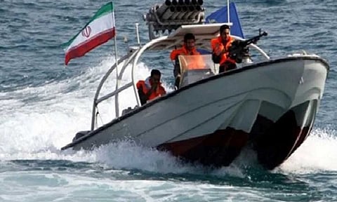 سفينة إيرانية في مضيق هرمز (أرشيفية)