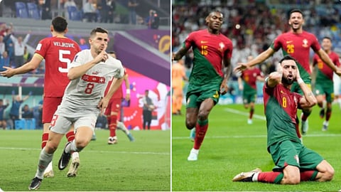 مواجهة البرتغال وسويسرا