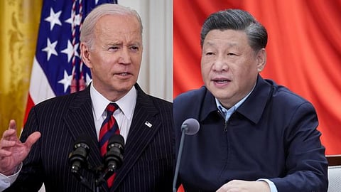 الرئيس الأمريكي ونظيره الصيني