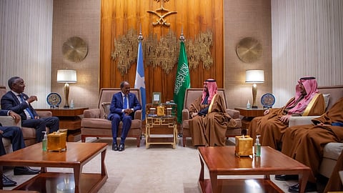 ولي العهد والرئيس الصومالي