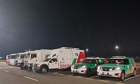 «هلال جدة»: رفع الجاهزية القصوى لمواجهة الحالة المطرية.. ٥٣ فرقة إسعافية وآليات الكوارث