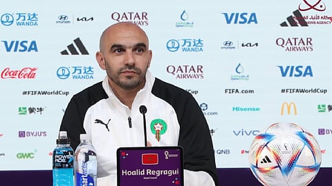 وليد الركراكي، المدير الفني للمنتخب المغربي