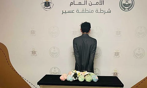 ضبط شخص بحوزته قات بعسير