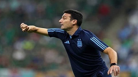 ليونيل سكالوني المدير الفني للمنتخب الأرجنتيني