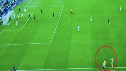 الهدف الثالث الذي سجله ليونيل ميسي