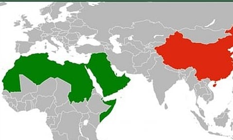 العلاقات العربية الصينية