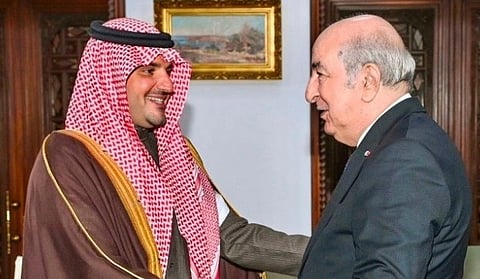 الرئيس الجزائري يستقبل وزير الداخلية