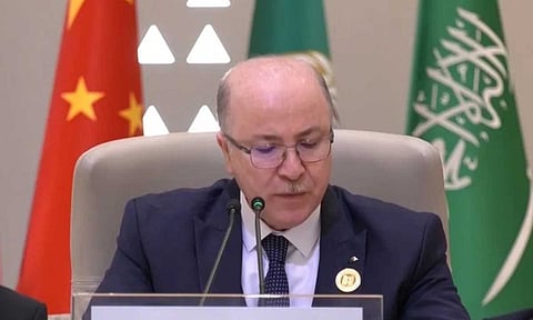 رئيس وزراء الجزائر: لدينا رغبة مشتركة في تطوير وتعزيز الشراكة الاستراتيجية مع الصين