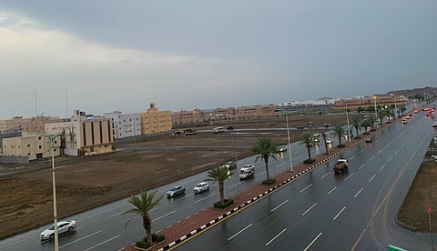 أمطار جازان (أرشيفية)