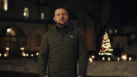 الرئيس الأوكراني ـ فولوديمير زيلينسكي