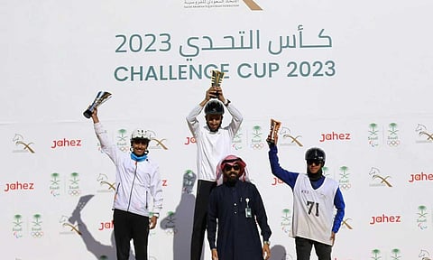 رفقة الجواد «وزير».. إبراهيم الصغير بطلًا لسباق كأس التحدي للقدرة والتحمل