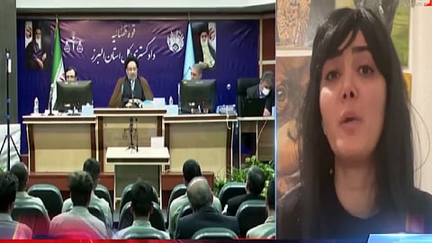 الناشطة الحقوقية الدكتور مهديس توكلي